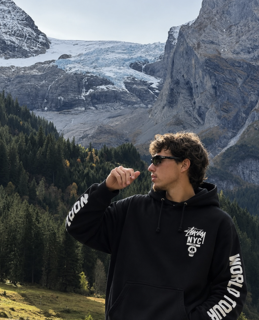 Captura de pantalla 2026-06-19 a la(s) 1.27.30 p. m. Stussy Wourld Tour Hoodie (L)