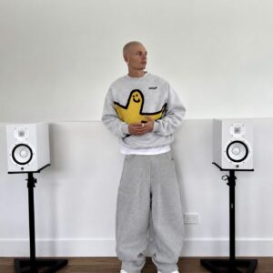 Mark Gonzales Big Logo Crewneck (L)