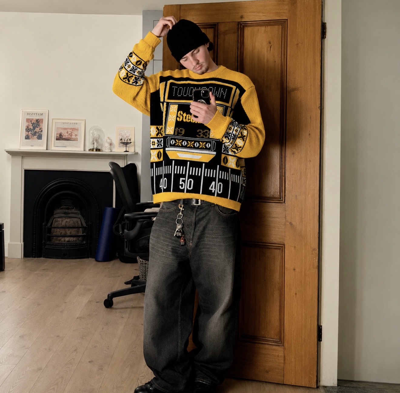 Steelers Knit (L)
