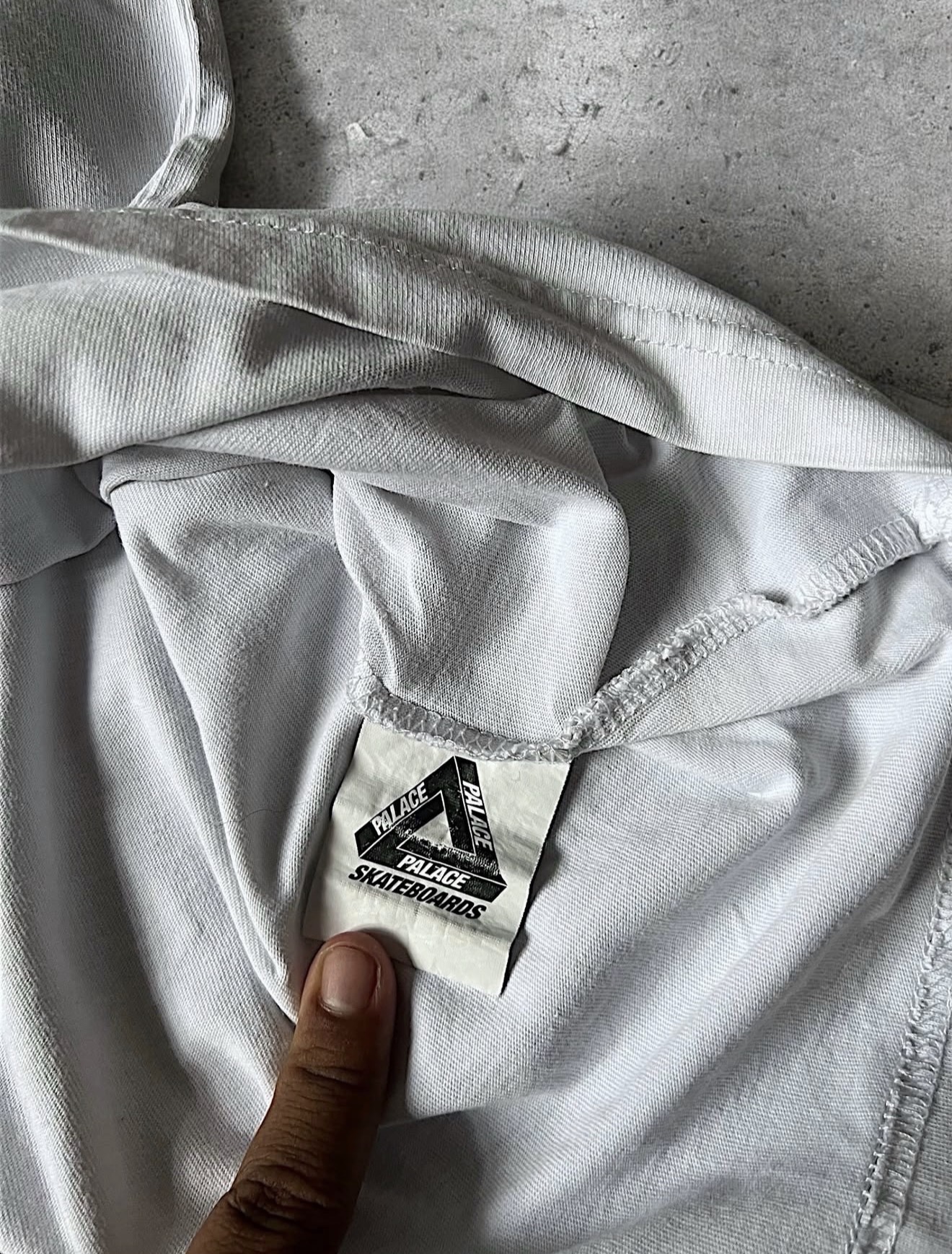 Palace White Tee (M)