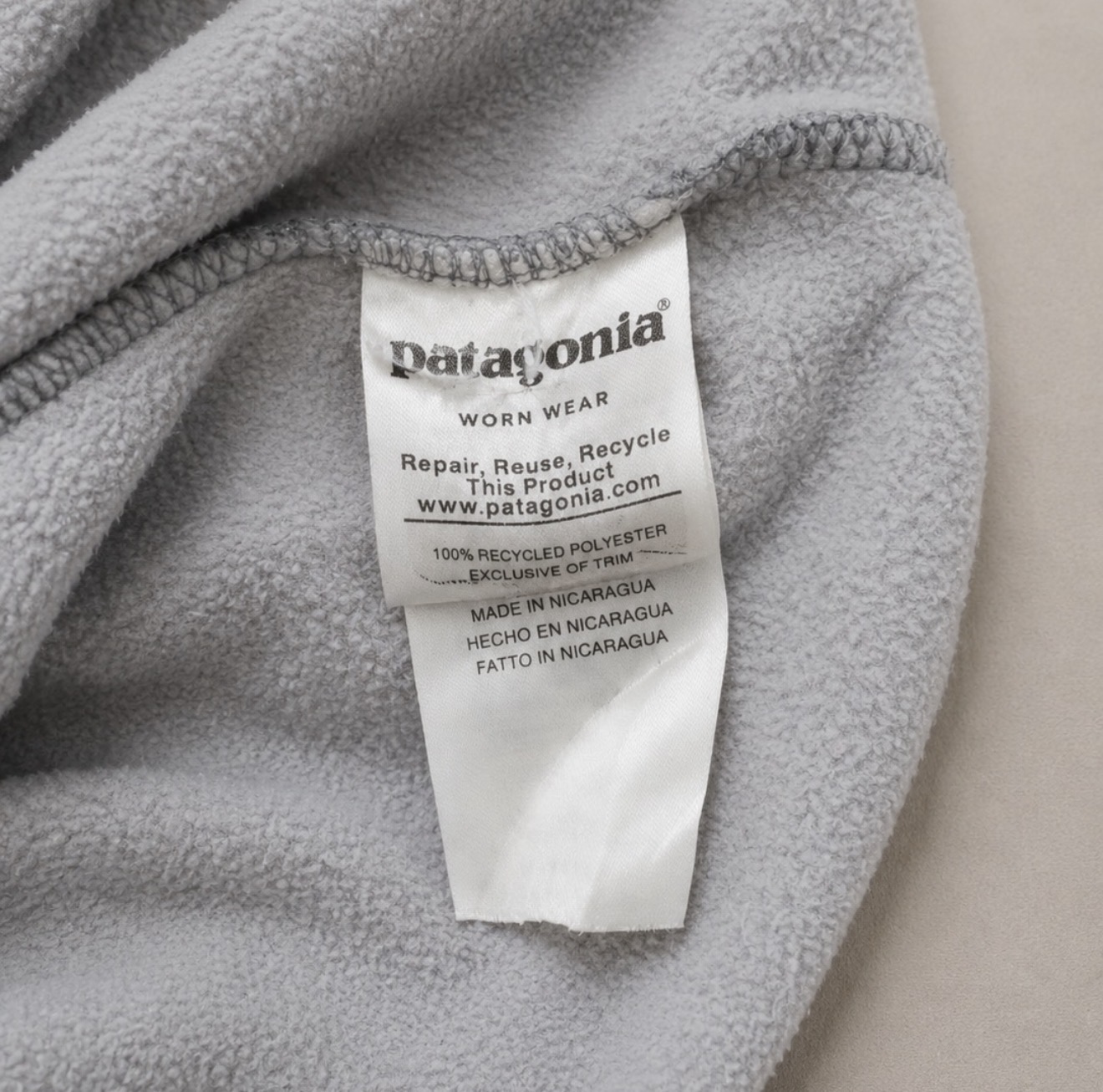 PATAGONIA POLAR QUARTER ZIP (M)