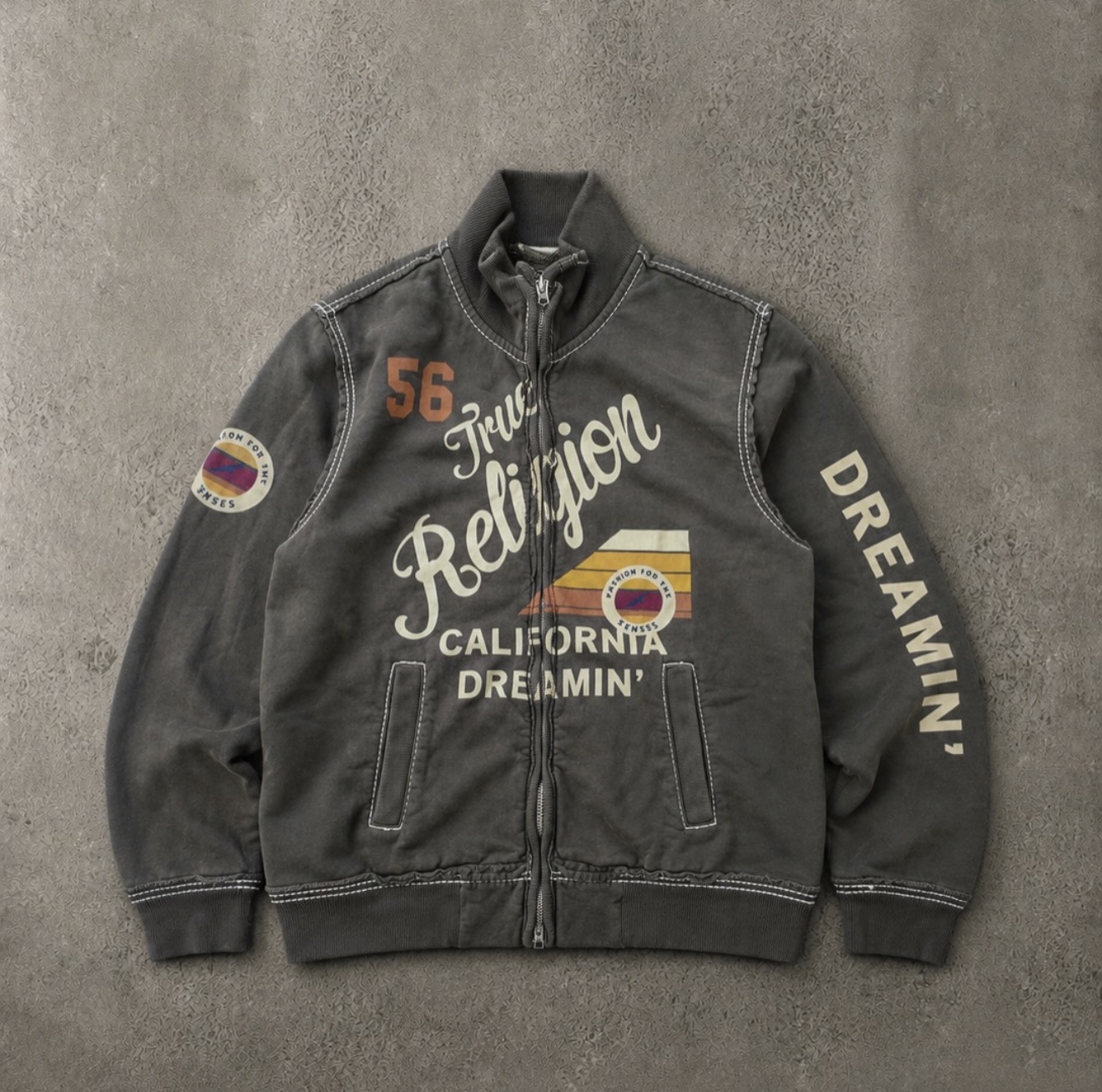 TRUE RELIGION ZIP (L)