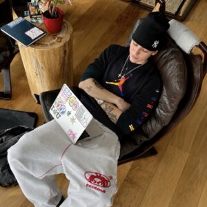 Jordan Big Logo Crewneck (L)