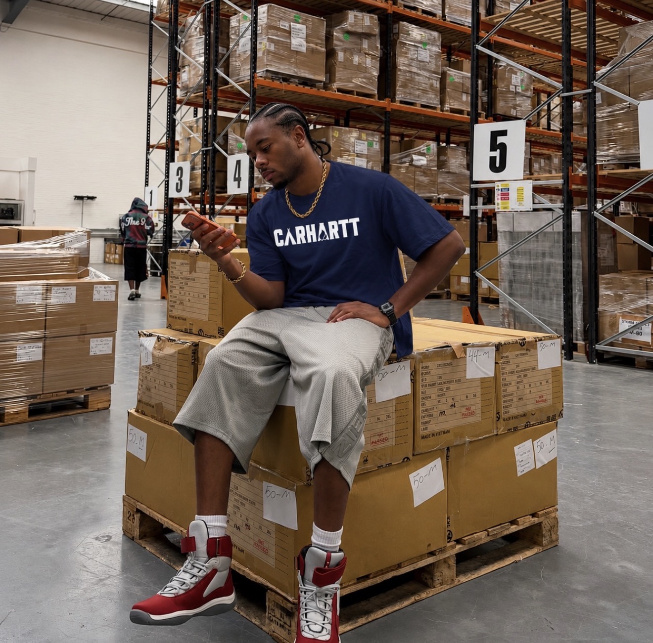 Carhartt Camp tee (L)